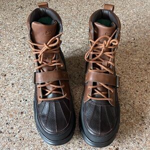 Polo Ralph Lauren Brennen II men's snow boots in brown size 12